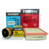3 x filter Filtron Fiat 500X Jeep Compass Renegade 1.6 2.0 D 3 x filter Filtron Fiat 500X Jeep Compass Renegade 1.6 2.0 D