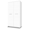 Dvojdverová šatníková skriňa Maximus M2 - biela Dvojdverová šatníková skriňa Maximus M2 - biela