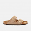 Birkenstock Béžové Regular Šľapky Arizona Big Buckle Nubuk Leather Birkenstock Béžové Regular Šľapky Arizona Big Buckle Nubuk Leather