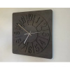 Drevené štvorcové hodiny Decor (Designové hodiny s tichým chodom 40x40 cm) Drevené štvorcové hodiny Decor (Designové hodiny s tichým chodom 40x40 cm)