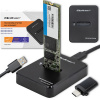 Qoltec dokovacia stanica pre SSD M.2 SATA NGFF disky Qoltec dokovacia stanica pre SSD M.2 SATA NGFF disky