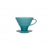 HARIO DRIPPER V60-02 KERAMICKÝ TYRKYSOVÝ HARIO DRIPPER V60-02 KERAMICKÝ TYRKYSOVÝ