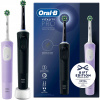 Elektrická zubná kefka Oral-B Vitality Pro D103 Duo, čierna a fialová Elektrická zubná kefka Oral-B Vitality Pro D103 Duo, čierna a fialová