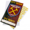 West Ham United narodeninové želanie Personalised Birthday Card West Ham United narodeninové želanie Personalised Birthday Card