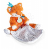 Plyšová líška na maznanie Fox Tiwipi Doudou et Compagnie v darčekovom balení oranžová 21 cm od 0 mes Plyšová líška na maznanie Fox Tiwipi Doudou et Compagnie v darčekovom balení oranžová 21 cm od 0 mes