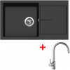 Sinks Infinity 860 Metalblack + Vitalia Sinks Infinity 860 Metalblack + Vitalia