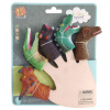 Dinosaurus prstové bábky, sada 5 kusov Dinosaurus prstové bábky, sada 5 kusov