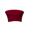 TENTino Elastický obrus STANDARD na okrúhly stôl 180 cm Farba obrusu: VÍNOVÁ / CLARET TENTino Elastický obrus STANDARD na okrúhly stôl 180 cm Farba obrusu: VÍNOVÁ / CLARET