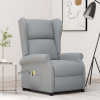 zahrada-XL Zdvíhacie masážne kreslo bledosivé látka 289740 zahrada-XL Zdvíhacie masážne kreslo bledosivé látka 289740