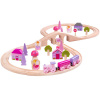 BIGJIGS TOYS Bigjigs Rail Dřevěná vláčkodráha osmička pro princezny 35 dílů BIGJIGS TOYS Bigjigs Rail Dřevěná vláčkodráha osmička pro princezny 35 dílů
