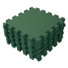BABYDAN Podložka hracia puzzle Dark Green 90x90 cm BABYDAN Podložka hracia puzzle Dark Green 90x90 cm