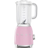 SMEG Šálkový mixér, 1,5 l, 397x197x163 mm, pastelově růžový | SMEG, 50's Style SMEG Šálkový mixér, 1,5 l, 397x197x163 mm, pastelově růžový | SMEG, 50's Style