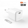 Nabíječka FIXED síťová GaN Mini s USB-C výstupem a podporou PD, 65W, bílá Nabíječka FIXED síťová GaN Mini s USB-C výstupem a podporou PD, 65W, bílá