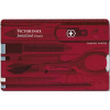 Náradie Victorinox Swisscard Classic, červená Náradie Victorinox Swisscard Classic, červená