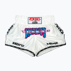 Pánske tréningové šortky YOKKAO East Club Fight white Pánske tréningové šortky YOKKAO East Club Fight white