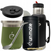 Yerba Mate Kompletná Sada: Termoska Termolid DualFlow, dóza na yerbu, bombilla, kalabasa Yerba Mate Kompletná Sada: Termoska Termolid DualFlow, dóza na yerbu, bombilla, kalabasa