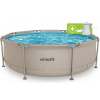Bazén VIRTUFIT Round Swimmingpool 244 cm béžový Bazén VIRTUFIT Round Swimmingpool 244 cm béžový