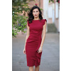 Glara Dámske elegantné šaty s volánom 849877 Glara Dámske elegantné šaty s volánom 849877