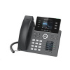 Grandstream GRP2614, 2.8 TFT bar. disp., 4SIP úč., 8prog. tl., 40virt. BLF tl., BT, dual Gbit Grandstream GRP2614, 2.8 TFT bar. disp., 4SIP úč., 8prog. tl., 40virt. BLF tl., BT, dual Gbit
