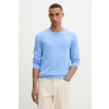 Calvin Klein sveter pánsky bavlnený LV040BM343 modrá S Calvin Klein sveter pánsky bavlnený LV040BM343 modrá S