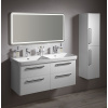 Sapho Kúpeľňový set THEIA 120, dvojumývadlo, biela KSET-011 Sapho Kúpeľňový set THEIA 120, dvojumývadlo, biela KSET-011
