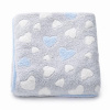 Detská deka New Baby 80x90 heart blue Detská deka New Baby 80x90 heart blue