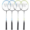 Sada rakiet na bedminton Steeltec 416K WISH, zeleno-modrá Sada rakiet na bedminton Steeltec 416K WISH, zeleno-modrá