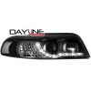 DAYLINE predné svetlá AUDI A4 B5 čierne DAYLINE predné svetlá AUDI A4 B5 čierne