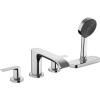 HANSGROHE Vivenis 4-otvorová batéria na okraj vane, s telesom sBox, vyloženie výtoku 200 mm, chróm, 75444000 HANSGROHE Vivenis 4-otvorová batéria na okraj vane, s telesom sBox, vyloženie výtoku 200 mm, chróm, 75444000