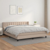 Box spring postel s matrací cappuccino 180 x 200 cm umělá kůže 3130798 Box spring postel s matrací cappuccino 180 x 200 cm umělá kůže 3130798