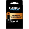 Alkalické batérie DURACELL OPTIMUM AAA LR3 4ks Alkalické batérie DURACELL OPTIMUM AAA LR3 4ks