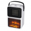 ELEKTRICKÝ KRB - IMITÁCIA PLAMEŇA - BIELY - 13,5 x 21 x 36 CM - 600/1200W ELEKTRICKÝ KRB - IMITÁCIA PLAMEŇA - BIELY - 13,5 x 21 x 36 CM - 600/1200W
