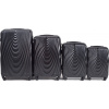 WINGS Čierna sada škrupinových kufrov falcon 304, luggage 4 sets (l,m,s,xs) wings, black sada kufrov WINGS Čierna sada škrupinových kufrov falcon 304, luggage 4 sets (l,m,s,xs) wings, black sada kufrov