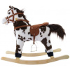 Hojdací koník so zvukmi a pohybmi - hnedý/biely Hojdací koník so zvukmi a pohybmi - hnedý/biely