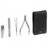 Zwilling CLASSIC INOX Neat s leather case, black, 4 pc Zwilling CLASSIC INOX Neat s leather case, black, 4 pc
