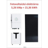 Třífázová fotovoltaická elektrárna 5,26 kWp s baterií LiFePO4 15,36 kWh (cena po dotaci, s montáží) Třífázová fotovoltaická elektrárna 5,26 kWp s baterií LiFePO4 15,36 kWh (cena po dotaci, s montáží)