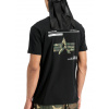 Alpha Industries tričko pánske Camo Label Backprint black Veľkosť: L, Farba: čierna Alpha Industries tričko pánske Camo Label Backprint black Veľkosť: L, Farba: čierna