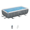 Bazén BESTWAY Power Steel 404x201x100 cm Súprava 56442 Bazén BESTWAY Power Steel 404x201x100 cm Súprava 56442