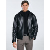 BIG STAR Bunda pánska pilotka z ekologickej kože čierna Nimo 906 XXL BIG STAR Bunda pánska pilotka z ekologickej kože čierna Nimo 906 XXL