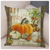 Jesenná obliečka na vankúš Tekvica 45x45cm Variant: 2 Jesenná obliečka na vankúš Tekvica 45x45cm Variant: 2