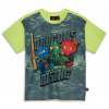 LEGO NINJAGO T-SHIRT SHORT SLEEVE - LWTAFFY 302 GREEN TRIČKO Veľkosť: 110 LEGO NINJAGO T-SHIRT SHORT SLEEVE - LWTAFFY 302 GREEN TRIČKO Veľkosť: 110