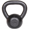 Kettlebell Kov činka čierna hmotnosť 4 kg - 4 kg Kettlebell Kov činka čierna hmotnosť 4 kg - 4 kg