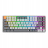 Bezdrôtová mechanická klávesnica Redragon K652 Azure RGB Sivá Bezdrôtová mechanická klávesnica Redragon K652 Azure RGB Sivá