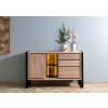 Bighome - Príborník z agátového / recyklovaného dreva 150x40x90 prírodný lakovaný DENVER Bighome - Príborník z agátového / recyklovaného dreva 150x40x90 prírodný lakovaný DENVER