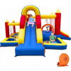 Nafukovací hrad so šmýkačkou, trampolínou, bazénom na loptičky a fúkačom Nafukovací hrad so šmýkačkou, trampolínou, bazénom na loptičky a fúkačom