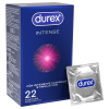 Durex Intense - Orgazmické kondómy (22 ks) Durex Intense - Orgazmické kondómy (22 ks)
