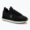 Dámske topánky Calvin Klein YW0YW02060 Retro Runner Sock Laceup Mix Mat black/gyn metal/gum Dámske topánky Calvin Klein YW0YW02060 Retro Runner Sock Laceup Mix Mat black/gyn metal/gum