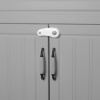 Zopa zámek skříněk 2ks white/grey Zopa zámek skříněk 2ks white/grey