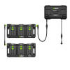 Nabíjací Hub EGO Power+ 1600 W centrálna jednotka systému PRO X-SADA s 3portovými nabíjacími slotmi Nabíjací Hub EGO Power+ 1600 W centrálna jednotka systému PRO X-SADA s 3portovými nabíjacími slotmi
