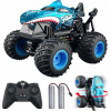 DIAĽKOVO OVLÁDANÉ AUTO CRAWLER MONSTER TRUCK ŽRALOK RC 4X4 S LED DIAĽKOVO OVLÁDANÉ AUTO CRAWLER MONSTER TRUCK ŽRALOK RC 4X4 S LED